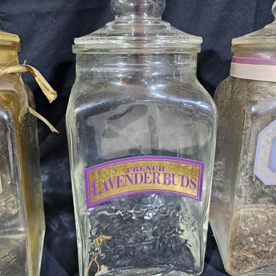 Scarborough & Company Apothecary Jars + Lids (B1-JS)