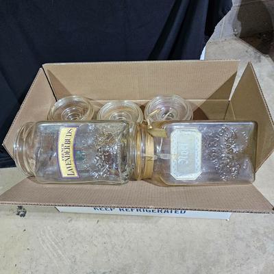 Scarborough & Company Apothecary Jars + Lids (B1-JS)