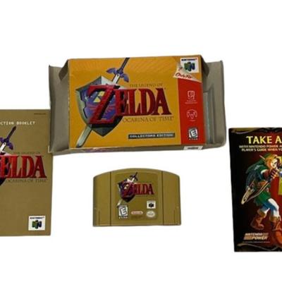 Nintendo 64 Zelda Ocarina of Time Collector's Edition Game