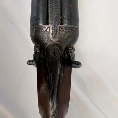 Acier Fiat Double Barrel 16-Gauge Shotgun
