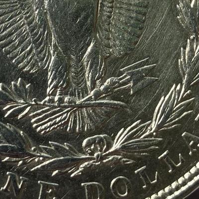 1921 Morgan Silver Dollar Coin BU