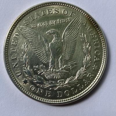 1921 Morgan Silver Dollar Coin BU