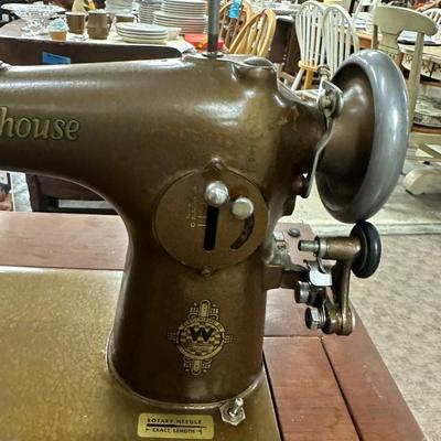 Free Westinghouse sewing machine and cabinet
