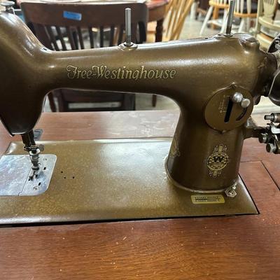 Free Westinghouse sewing machine and cabinet