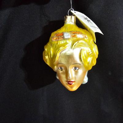 Collection of Christopher Radko Blown Glass Ornaments w/ Storage (B1-JS)