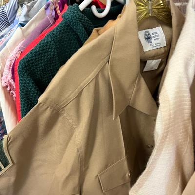 Suits and vintage clothing