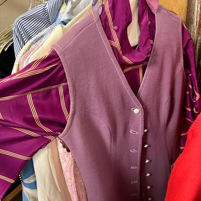 Suits and vintage clothing