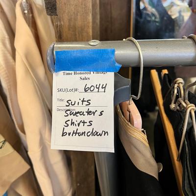 Suits and vintage clothing