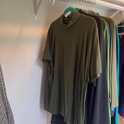 D&CO, H by Halston, and More Turtlenecks, Flannels, and Sweaters, Women’s Size 3XL-4XL (PC-DZ)