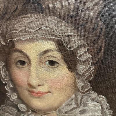 Large painting of Judge Colter's Wife