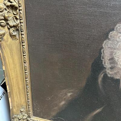 Large painting of Judge Colter's Wife