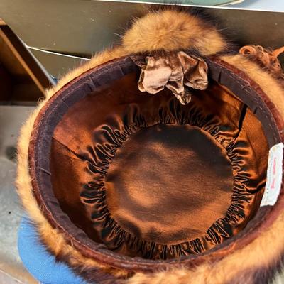 Wool Fedoras, Fur hat, Hat Boxes, 1955 medical framed photos