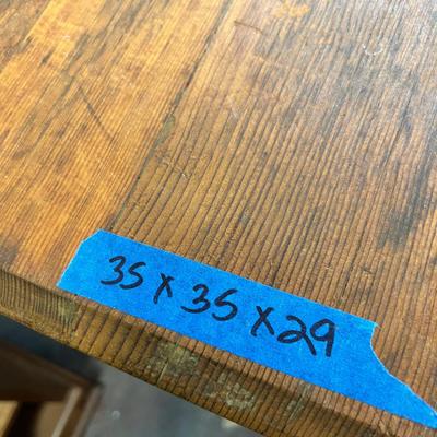 35" Drop Leaf farm table