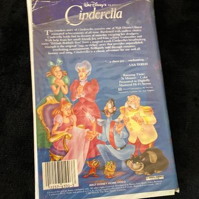 Walt Disney's Classic Cinderella #410 Black Diamond Edition VHS