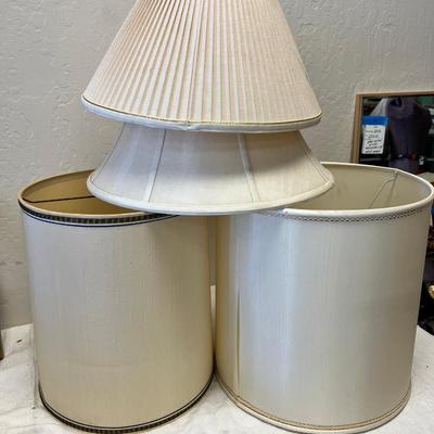 4 MCM Lamp shades