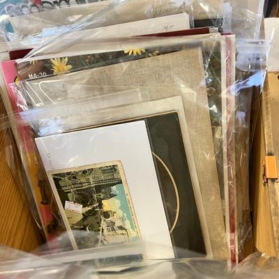 Massive antique paper lot