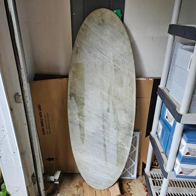 Oval Marble Top (G-JS)