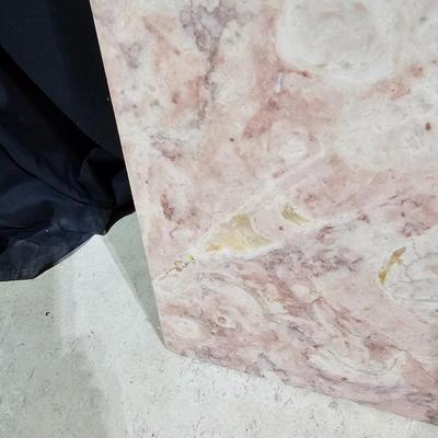 Pink Variegated Italian Marble Table Top (B1-JS)