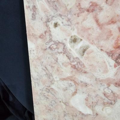 Pink Variegated Italian Marble Table Top (B1-JS)