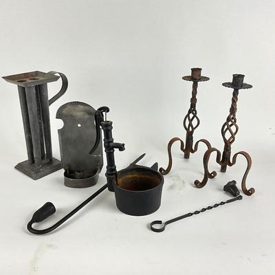 1108 Antique Wrought Iron Decor