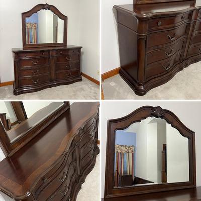 ASHLEY ~ Four (4) Piece King Bedroom Suite