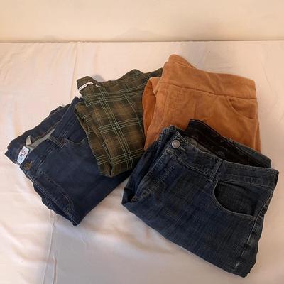 Riders, Isaac Mizrahi, and More Pants, Women’s Size 2X-3X (PC-DZ)