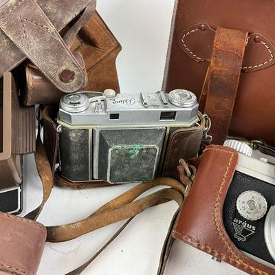 1115 Vintage Kodak and Argus Camera Equipment with Pana-Vue