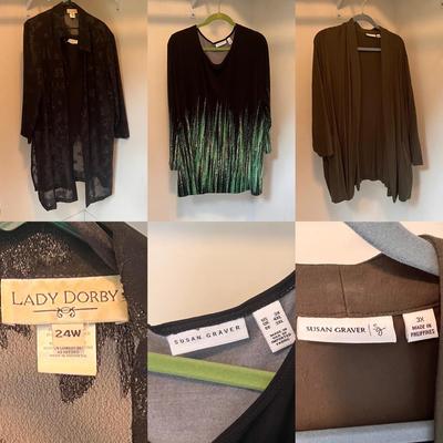The Travel Collection and More Skirts and Blouses, Women’s Size 2XL-3XL (PC-DZ)