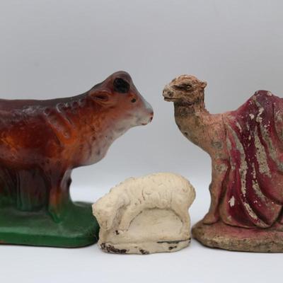 Vintage Nativity Figures (See Description)