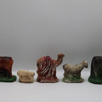 Vintage Nativity Figures (See Description)