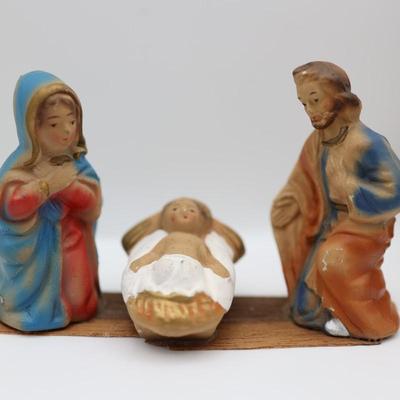 Vintage Nativity Figures (See Description)