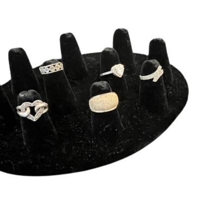 Marked Sterling Silver Ring Assortment [16.05g]