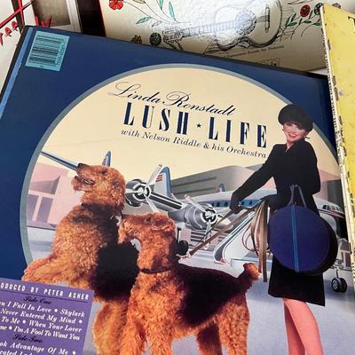 1123 Large Lot of Vintage Vinyl Records