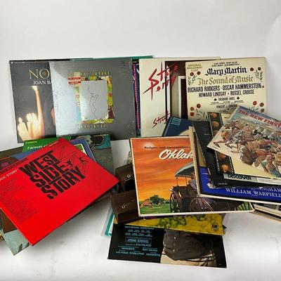 1123 Large Lot of Vintage Vinyl Records