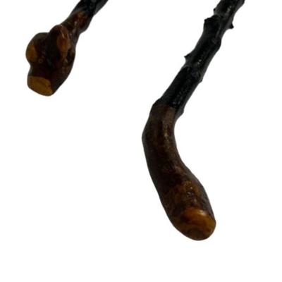 Pair of Irish Shilelagh Blackthorn Walking Sticks
