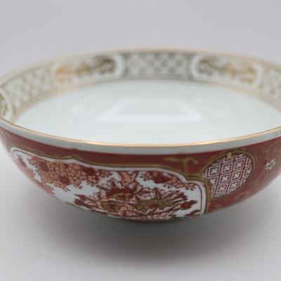 Original LJ Gold IMARI Hand Painted Bowl