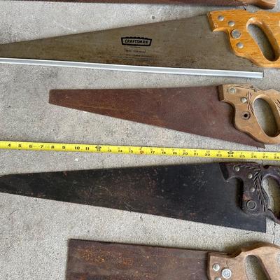 Handsaw Lot (See description)
