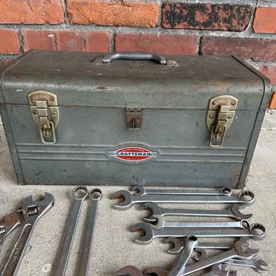 Craftsman Tool Box w/ Misc Tools
