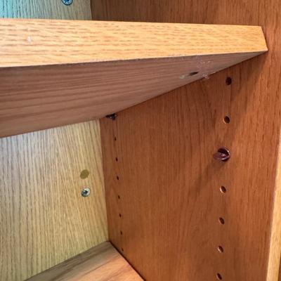 Oak Colored Bookcase by Anderson (UB-TF)