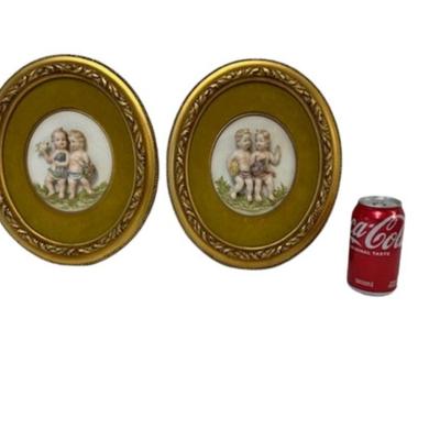 Believed to be Early Capodimonte Plaques