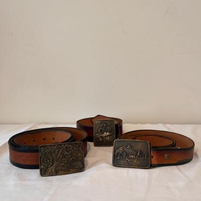 Alice in Wonderland and Winnie the Pooh Buckles and Leather Belts (PC-DZ)