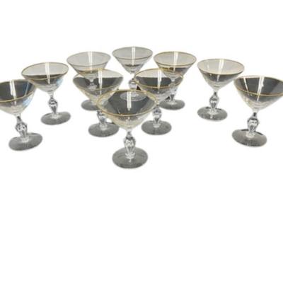 Vintage Tiffin "Mansfield" Tall Sherbet Glasses