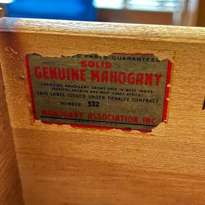 HUNGERFORD ~ Solid Mahogany Chest