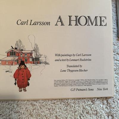 Books of Paintings by Carl Larsson (UB- TF)