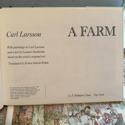 Books of Paintings by Carl Larsson (UB- TF)