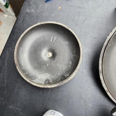 Vintage Le Creuset Pots & Pans 17 & 26 Wood Handles