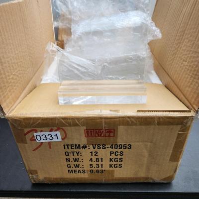 12 sets Acme Acrylic Frame & Base