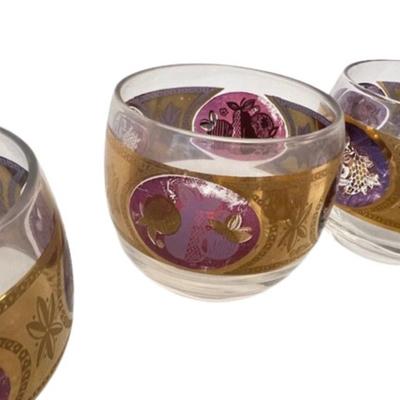 Vintage Cera Lowball Roly Poly Style Glasses
