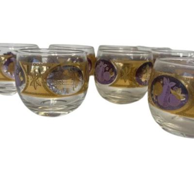 Vintage Cera Lowball Roly Poly Style Glasses