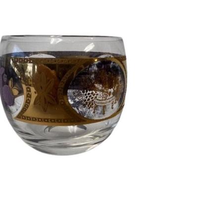 Vintage Cera Lowball Roly Poly Style Glasses